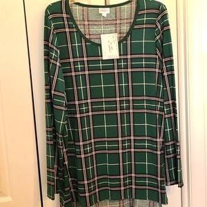 LuLaRoe Lynnae Shirt XL NWT
